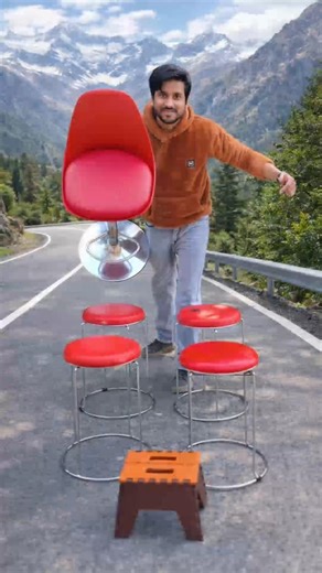 Bar Stools & Bar Chairs Dining Room dining table dekho🤓 unboxing and #viralvideo