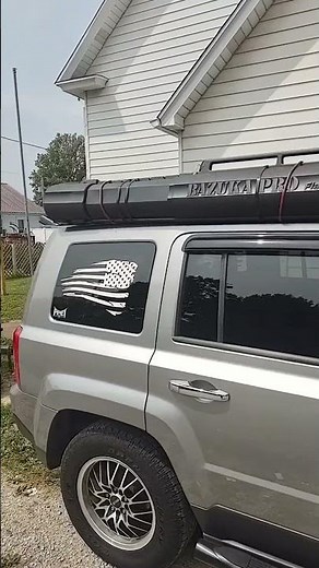 Patriotic Jeep Patriot: Off-Road and Proud#JeepPatriot #OffRoad #Patriotic #AmericanPride