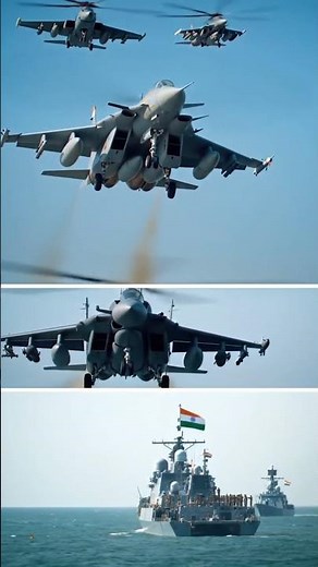 Incredible 4K Indian Army, Navy & Air Force Exercise – Cinematic HD