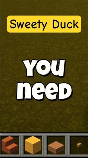 Funky Ducky #minecraft #ihavethisthingwithplants #minecraftbuilding