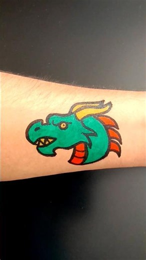 Dragon Tattoo Design #dragondrawing #dragontattoo #tattooart