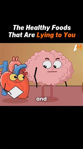 Health • Wellness • Animation on Instagram: "‎What if your brain held a job interview to find the healthiest foods for your body? ‎ ‎In this funny and educational health animation, Brain, Heart, and Stomach discover which foods are truly good for you and which ones are wearing a fake “Healthy Halo.” ‎ ‎Watch as Brain interviews snacks, smoothies, vegan burgers, eggs, coffee, and more to reveal the shocking truth about what’s really healthy and what’s not. ‎• ‎• ‎Follow @animatedhealth for animat