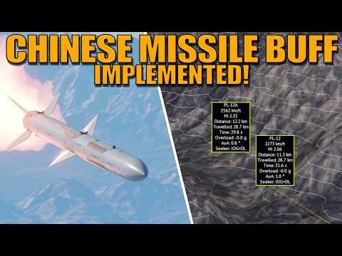 PL-12, PL-12A & SD-10A CHANGES IMPLEMENTED! - War Thunder