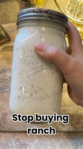 Stop buying ranch… make this instead 👀