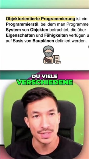 Objektorientierte Programmierung in Python: Dein einfacher Guide #shorts