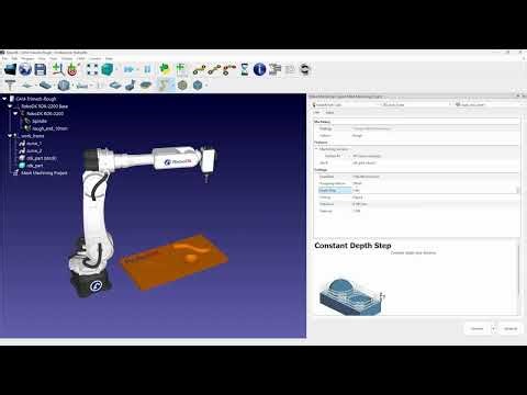 Rough - Machining Strategy - RoboDK CAM