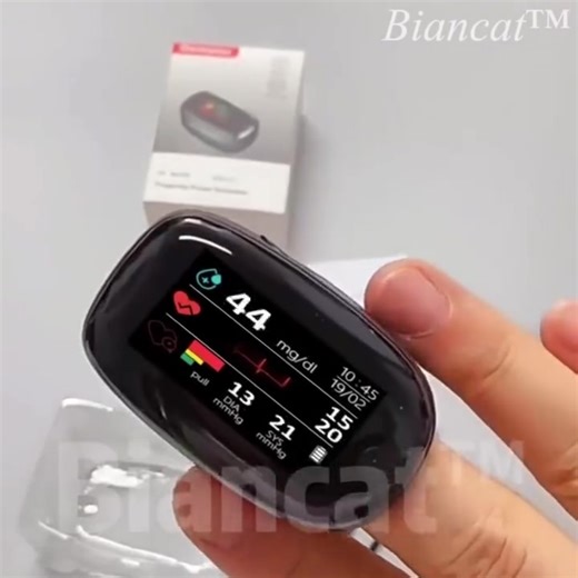 🚫 No More Finger Pricks – Painless Glucose Monitoring! 💡 In just 5 seconds, without a single drop of blood, our next-generation laser glucose monitor tracks your blood sugar, blood pressure, and heart rate with 99.9% accuracy. ✅ Lightning-fast results – instant, reliable, and precise ✅ All-in-one 3-in-1 device – glucose, pressure, and heart rate in one sleek tool ✅ Completely non-invasive – no strips, no lancets, no pain ✅ Ideal for Diabetics & Health Enthusiasts – Daily tracking made easy 🏡 