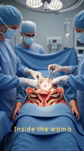 Inside a Cesarean Birth: How a Baby Is Safely Delivered | 3D Medical Animation