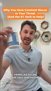 Why you have constant mucus in your throat (and the #1 herb to help)