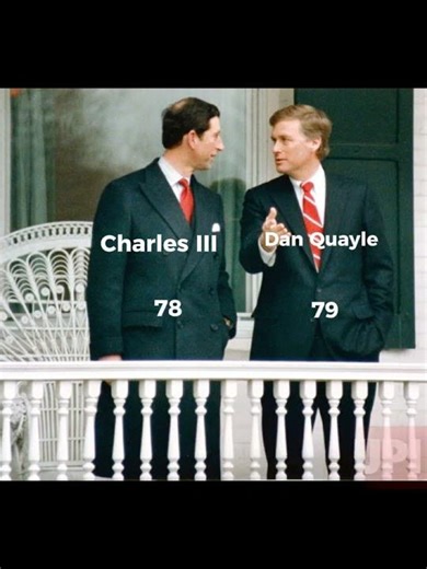 Mini World Ledears 1:King Charles III and Dan Quayle in 1989.