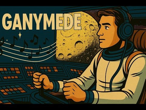 Space Jazz Voyager – Ganymede 🌑 | Deep Sci-Fi Jazz for Relaxation & Focus