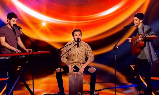 Le trio Arcadian réjouit public et coachs avec « Carmen » (Stromae) (Saison 05)