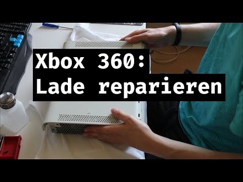 Xbox 360 reparieren: Lade / Laufwerk öffnet sich nicht