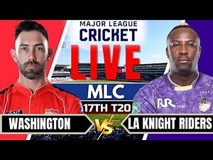🔴 MLC 2025 Live - Los Angeles Knight Riders vs Washington Freedom | Major League Cricket Live