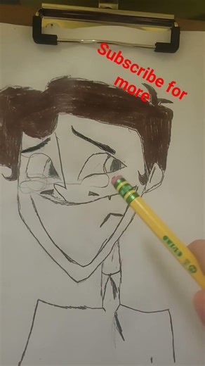 drawing human Alastor #hazbinhotel 😈