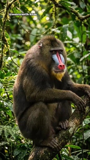 This Monkey Has The Most Colorful Face In The World