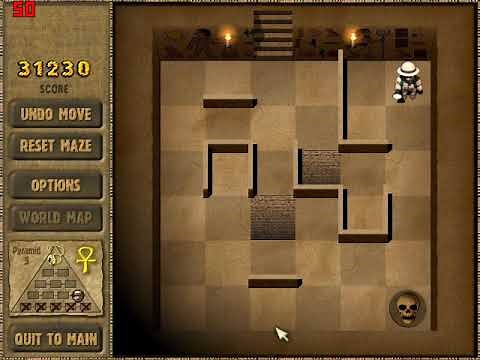 Mummy Maze Deluxe: Classic Mode (Full Walkthrough)