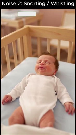Why Newborns Make Weird Noises 😳👶 #shorts