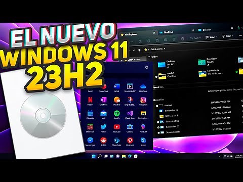 Disponible NUEVO Windows 11 23H2 / con GRANDES NOVEDADES