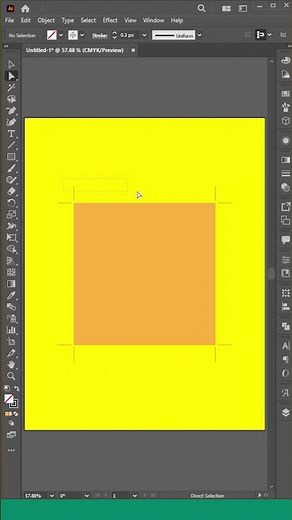 How to edit Crop Marks in Illustrator #shortvideo
