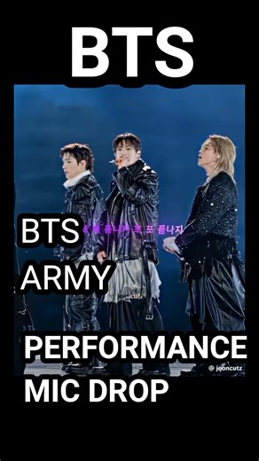 BTS COME BACK PERFORMANCE MIC DROP LIVE VIDEO SHORT🎤🤗🥰💞