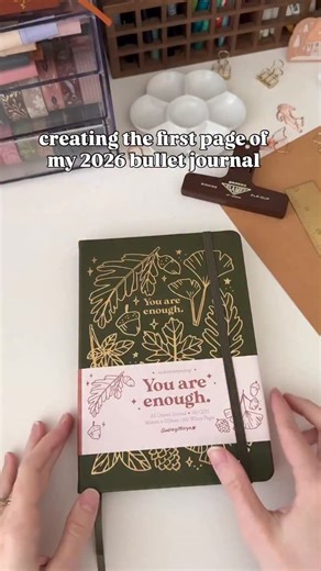 Rae on Instagram: "Nothing like setting up a new bullet journal💕 going into my 10th year of bullet journaling. I will be sharing the rest of my set-up and journals over the next few weeks📓 . . #bujoinspiration #bulletjournallove #bujobeauty #bujoart #bujolove #bujojunkies #bulletjournalcommunity #bujoinspire #creativejournaling #bujogram #bujocollections #bulletjournalideas #bujoideas #bujoinspo #bujocommunity #bujo2026"