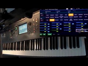 Yamaha MODX test my new FC7