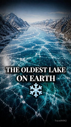 This Lake Is 25 Million Years Old—And Contains 20% of Earth's fresh water. ❄️