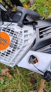 Sthil 500i black edition first start and cut