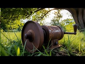 Broken Bench Grinder Restoration / Restore a Broken Bench Grinder: Turn the Old Into New in No Time