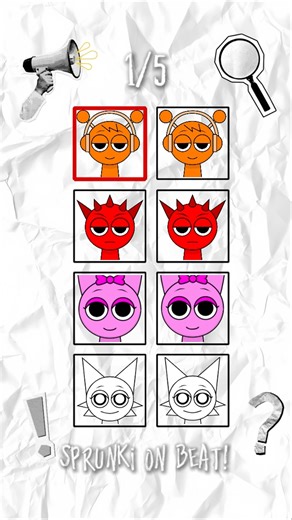 Say the Sprunki on Beat – Level 12 ⛔Fake Ending Mode #saythewordonbeat #beatchallenge #sayonbeat