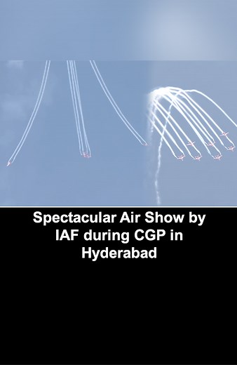 5.4K views · 72 reactions | Spectacular Air Show by IAF during Combined Graduation Parade at AFA Hyderabad #airshow #FlightCadets #IndianAirForce | Asian News International (ANI) | Facebook
