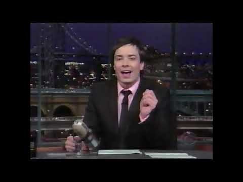 The Late Show with guest host Jimmy Fallon (June 27, 2003)