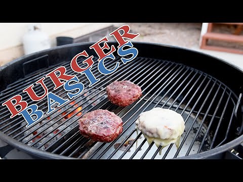 Burger Basics: How to Grill Hamburgers