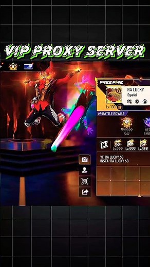 Free Fire Vip Proxy Server 2.0 🔥✅ #freefire #shorts