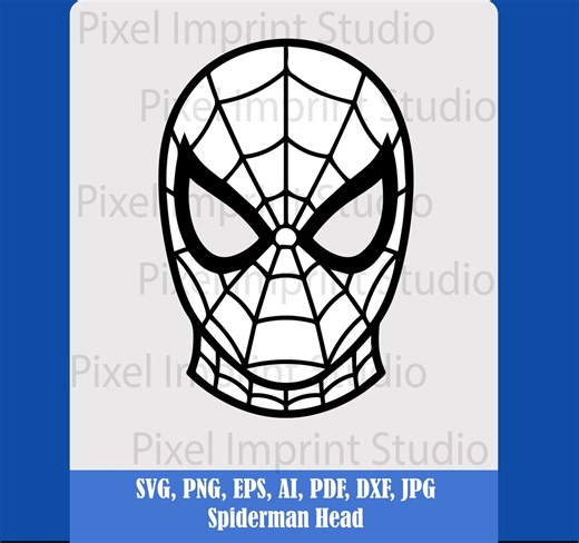 Spiderman Vector SVG PNG | Superhero SVG Design | Cricut Silhouette Cut File - Etsy