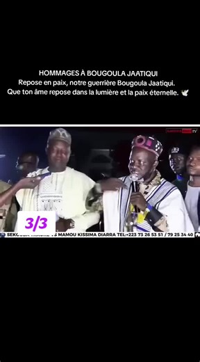 Hommages à Bougoula Jaatiqui : Une Guerrière du Paix