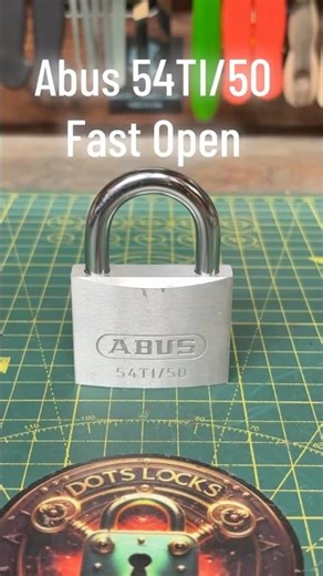 (1393) ABUS 54TI/50 Speed Pick…#speedpicker #locksport #lockpicking