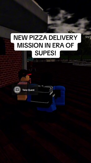 | Game name: Era of Supes | DISCORD IN BIO! #eraofsupes #supestudios #pizza #spiderman #roblox