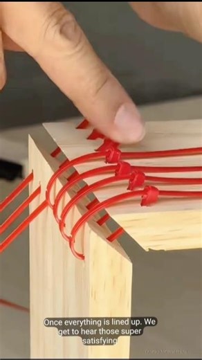 Wooden Box Hack Using Small Sticks! #shorts #satisfying