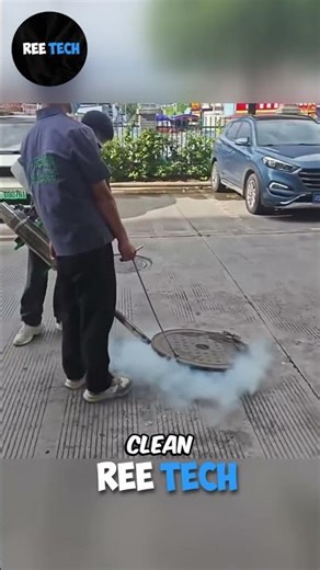 China’s Clean Road Secret! 😱 #shortsvideo