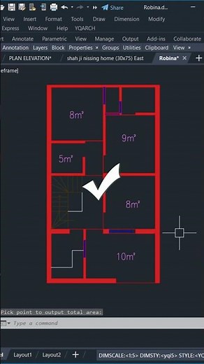 ✅ "AutoCAD YQARCH Command | Quick Area Calculation Trick!"