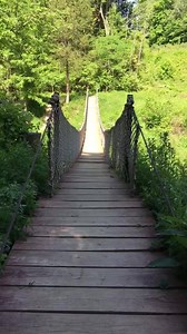 4K views · 124 reactions | Suspension bridge on Perimeter Trail, Caesar Creek State Park. | Ohio Hiking Trails and Historical Sites. | Facebook