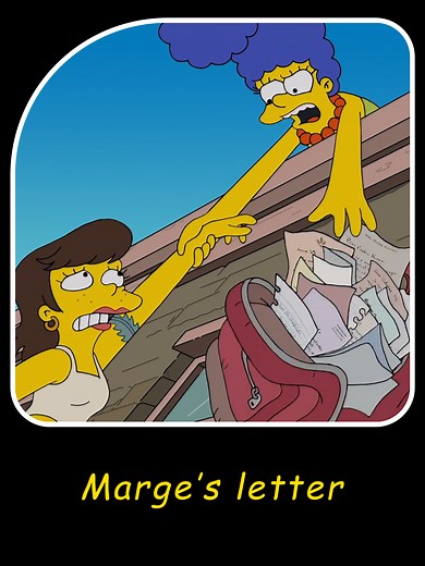 Marge’s Stolen Complaint Letter: Shauna Took It