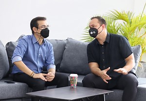 Lino Cayetano: ‘Tapang ni Duterte, nakita ko kay Isko’