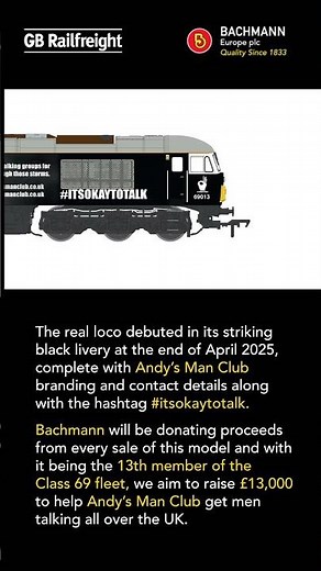 Class 69 Diesel Locomotive No. 69013 - Andy's Man Club