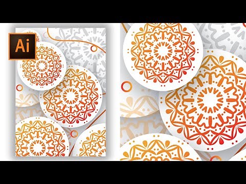 How to Make a Simple Vector Mandala in Adobe Illustrator