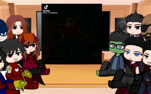 Avengrs react to stan lee