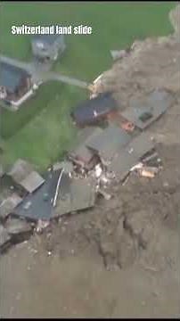 landslide in Switzerland Leaves Blatten Devastated Alps glacier avalanche VinnuSample