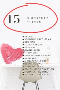 Indigo's Signature things!